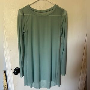 Eleve Dancewear Sheer Mesh Dress